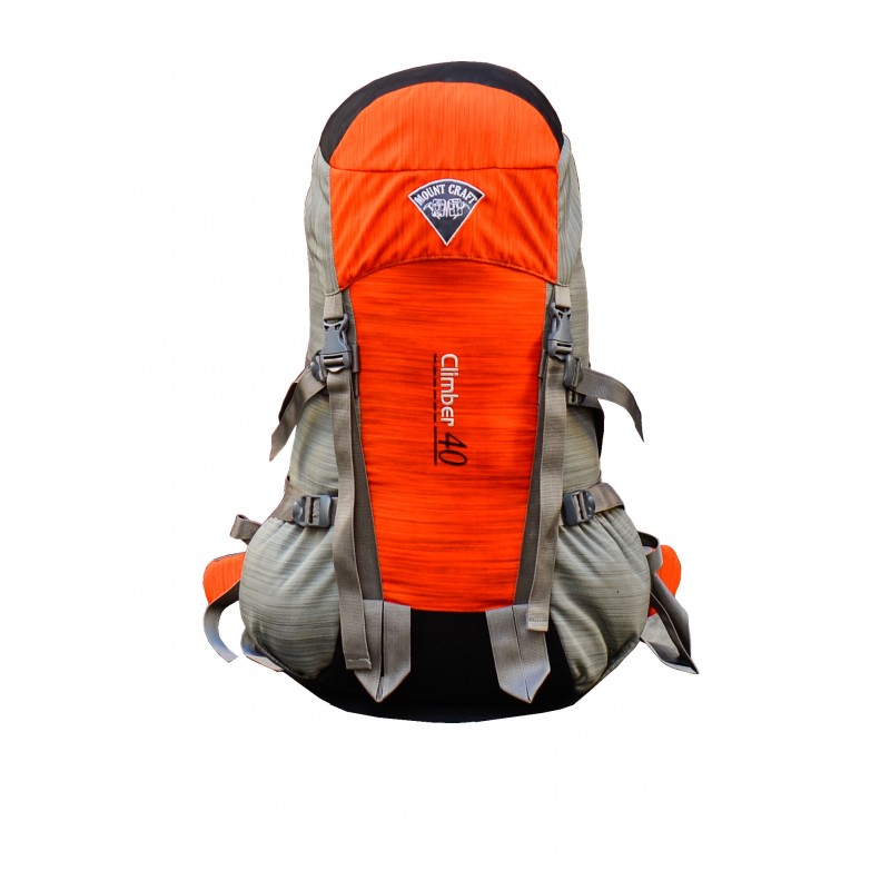 MOUNTCRAFT BACKPACKRUCKSACK CLIMBER 40 ORANGE & GREY